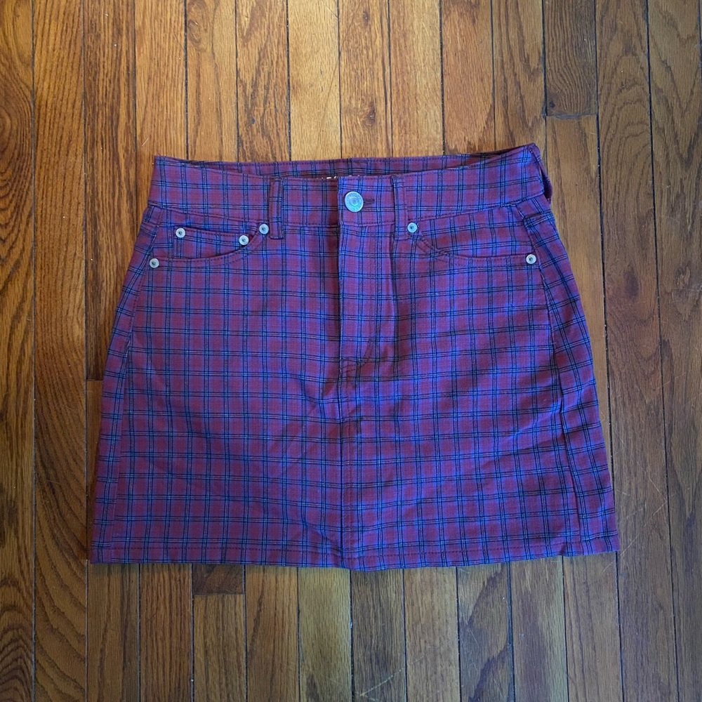American Eagle Plaid Skirt